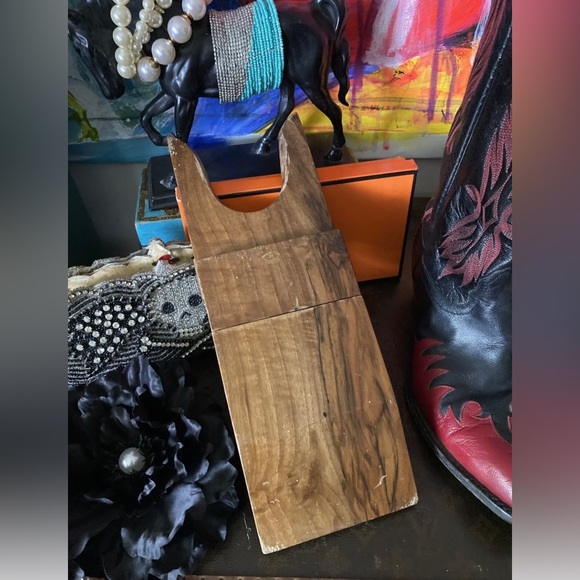 Rare Vintage GUCCI Boot Pull Jack Equestrian Western Tack Luxury Decor Accessory - Picture 5 of 12